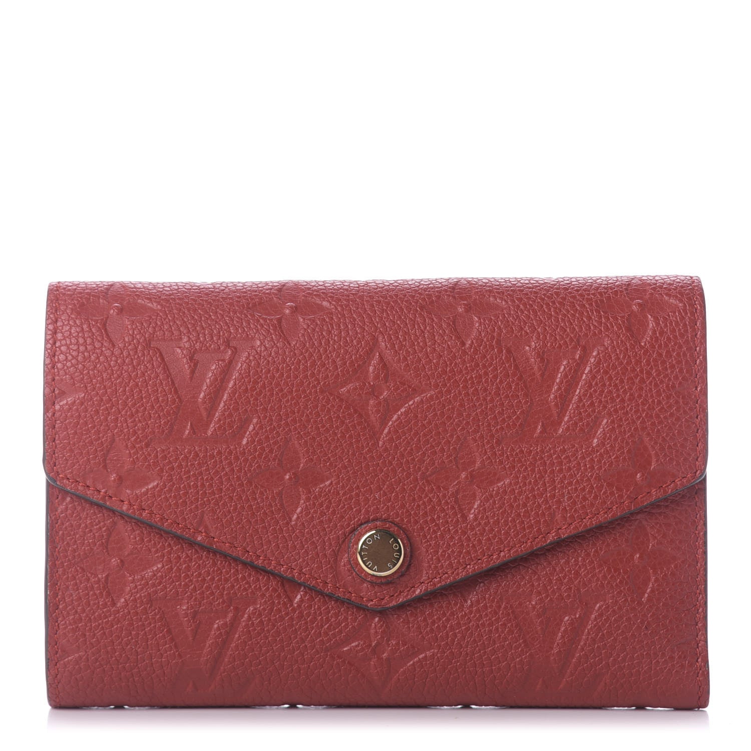 Louis Vuitton Empreinte Compact Curieuse Wallet Cherry 1 of 12
