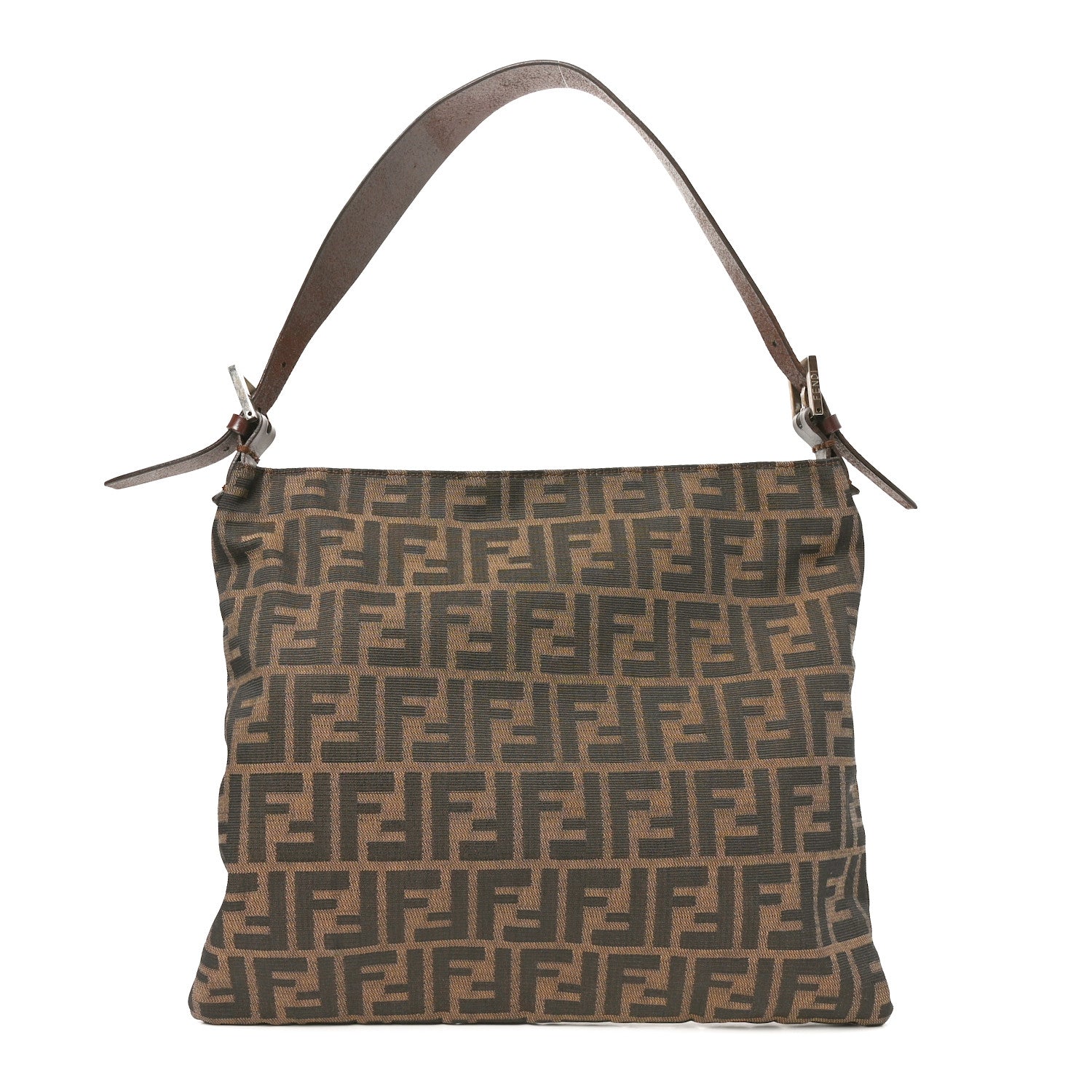 Fendi Zucca Shoulder Bag Tobacco 1 of 10