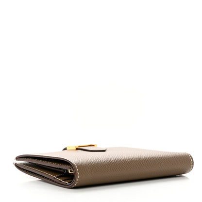 Hermes Epsom Bearn Compact Wallet Etoupe 4 of 7
