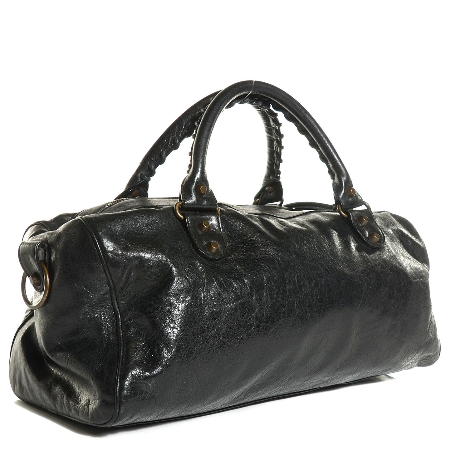 Chevre Classic Hardware Twiggy Black