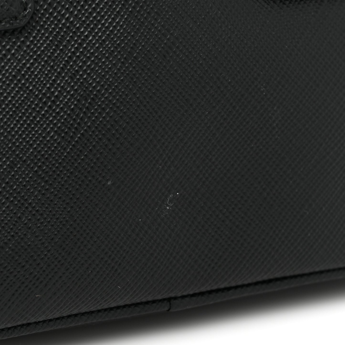 Saffiano Lux Mini Promenade Tote Black