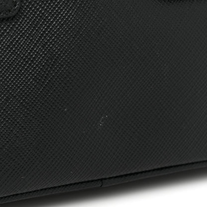Prada Saffiano Lux Mini Promenade Tote Black 11 of 11