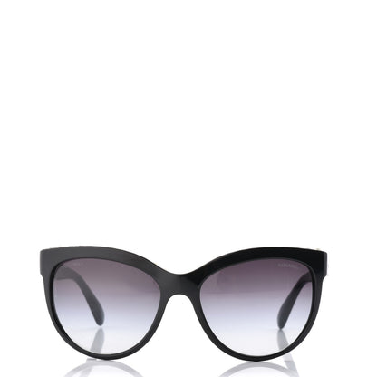 Chanel Freshwater Cultured Pearl Butterfly Sunglasses 6040-H Black 2 of 10