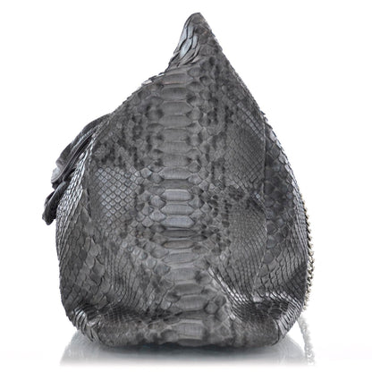 Gucci Python Large Jungle Tote Grey 4 of 9