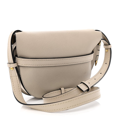 Loewe Grained Calfskin Small Gate Crossbody Bag Light Oat 3 of 12