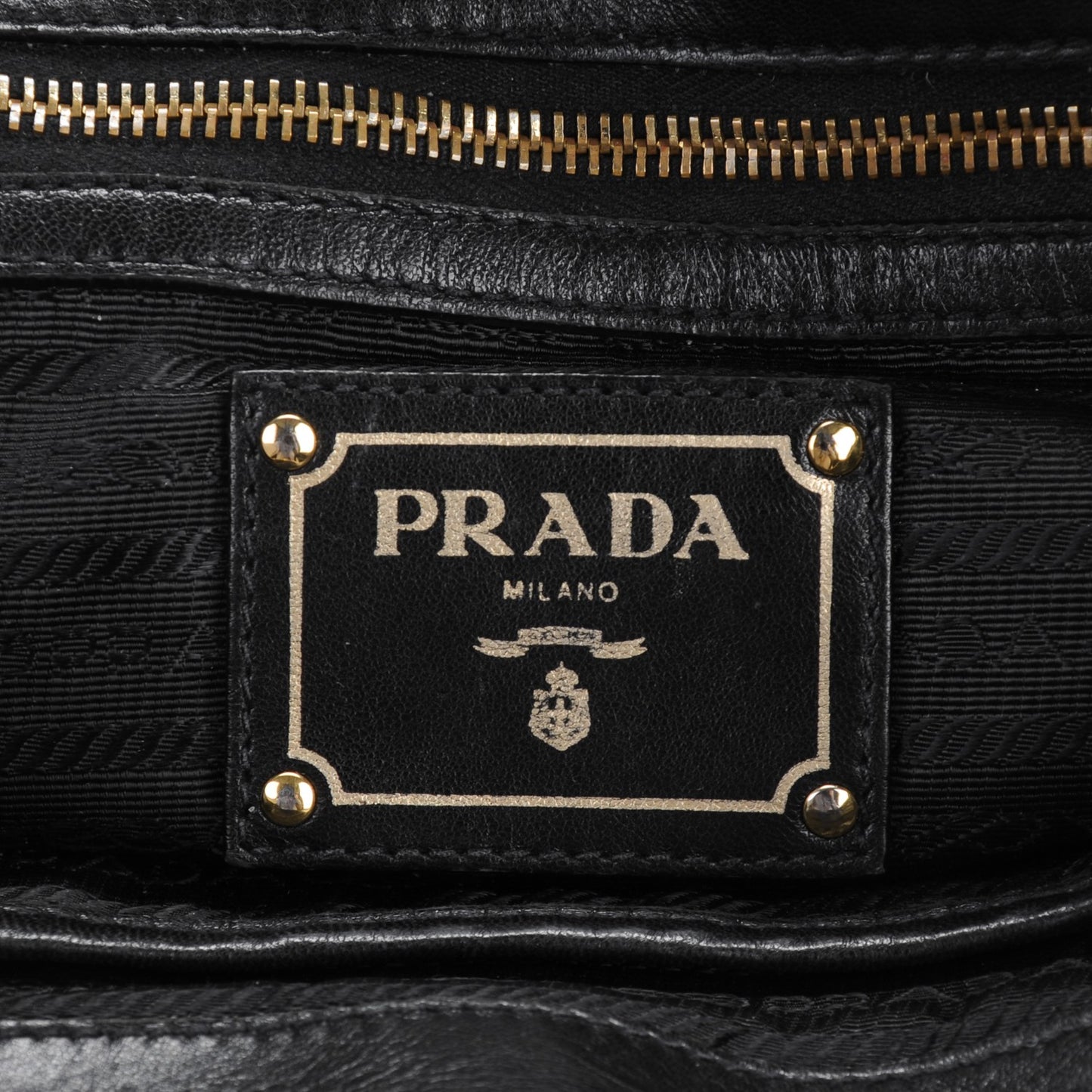 Tessuto Nylon Gaufre Tote Nero Black