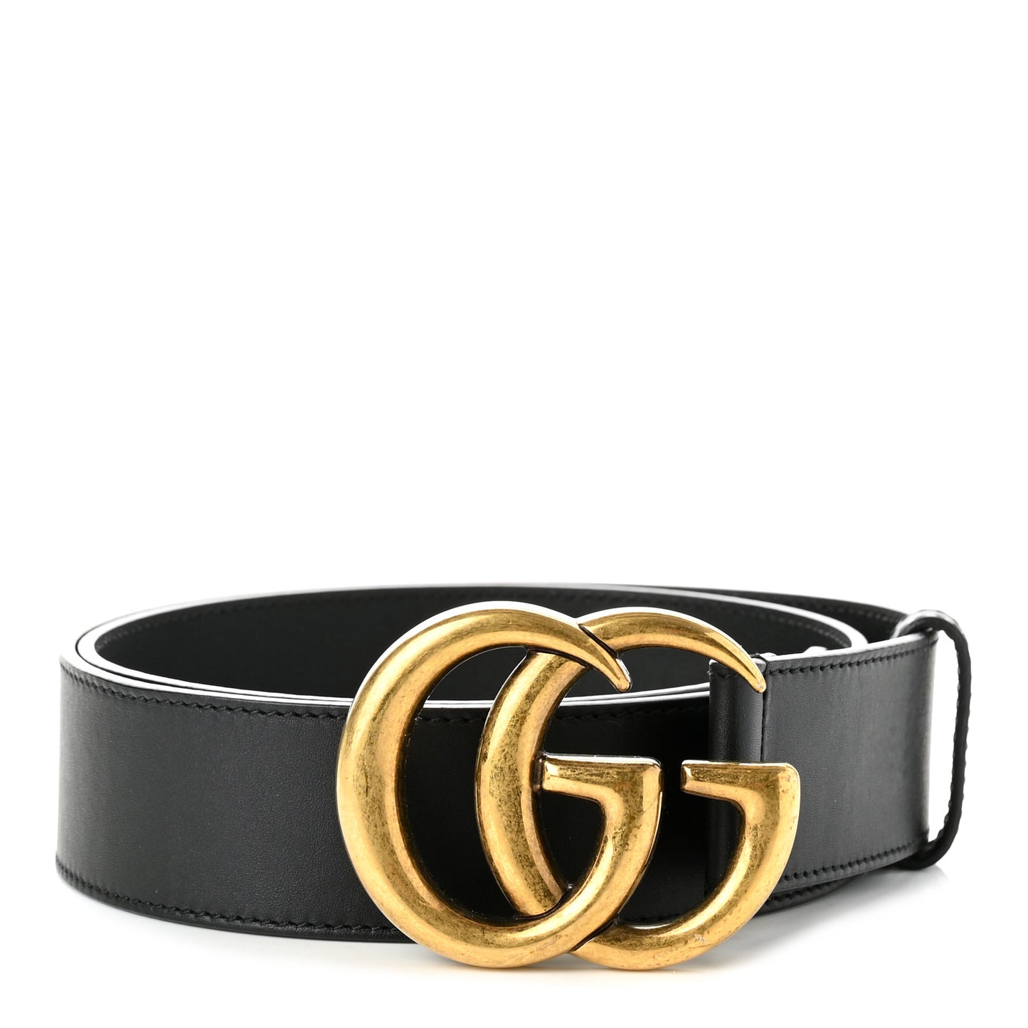 Calfskin Double G 40mm Belt 85 34 Black