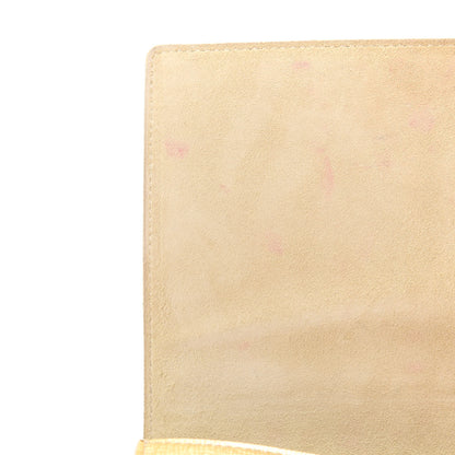 Saint Laurent Metallic Textured Calfskin Monogram Large Belle De Jour Clutch Gold 7 of 13