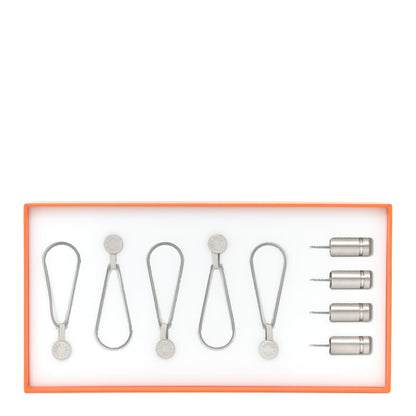 Hermes Stainless Steel Fixation Kit Scarf Hanging System 1 of 8