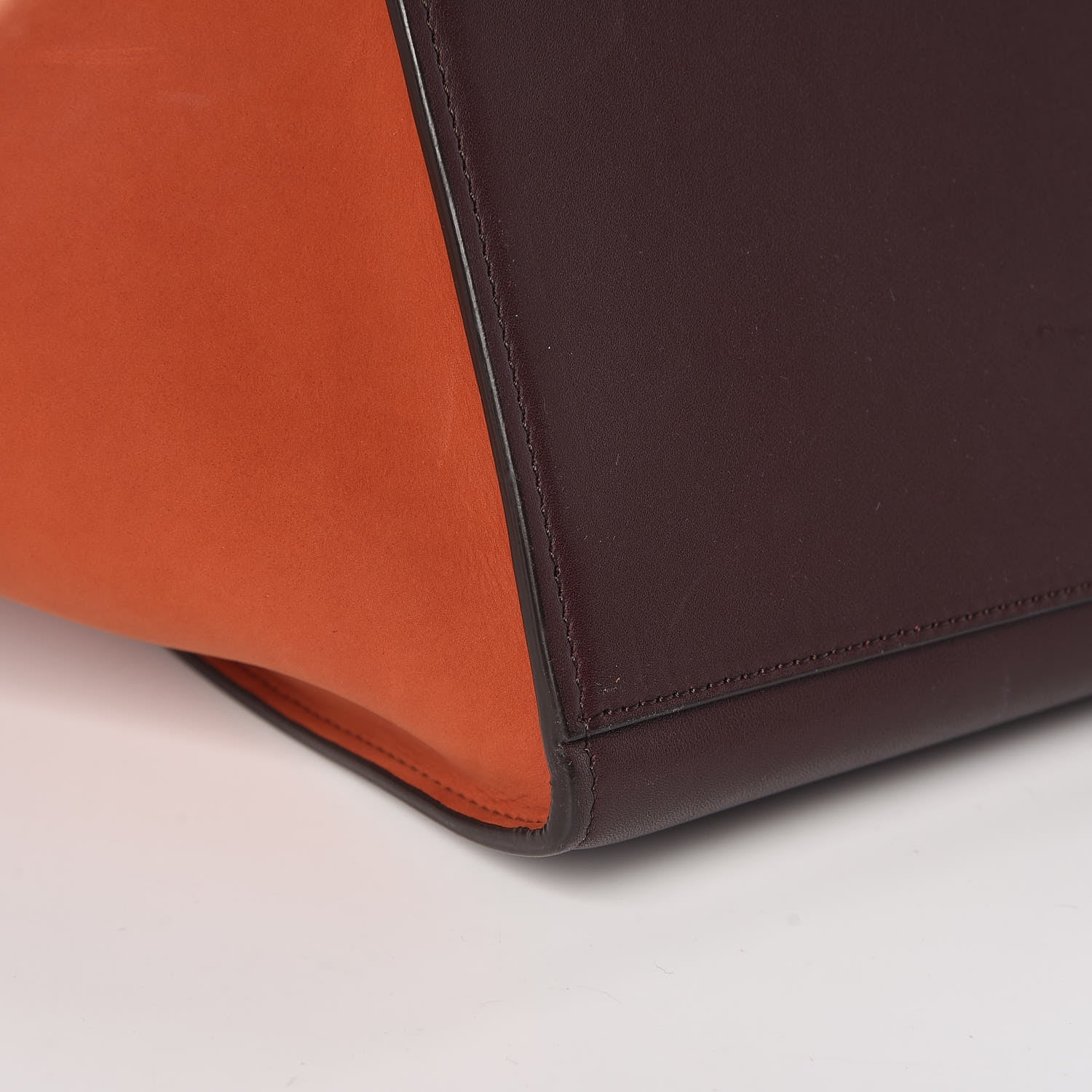 Celine Smooth Calfskin Nubuck Small Tri-Color Trapeze 13 of 16