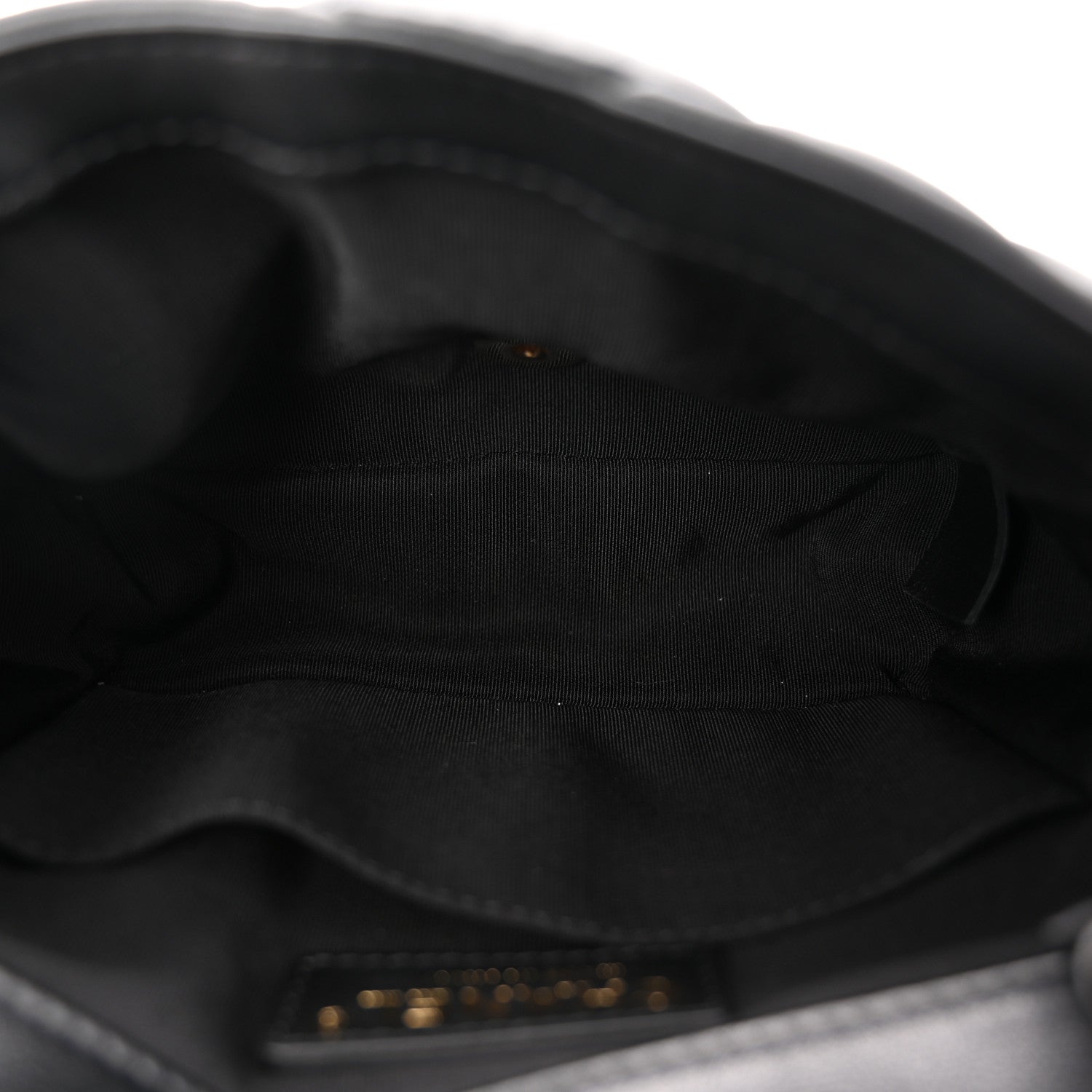 Chanel Calfskin Quilted Mini Square Bubbly Flap Black 5 of 11