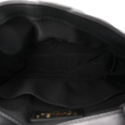 Chanel Calfskin Quilted Mini Square Bubbly Flap Black 5 of 11