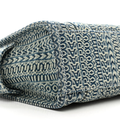 Marc Jacobs Cotton Washed Monogram Denim Medium Tote Bag 8 of 10