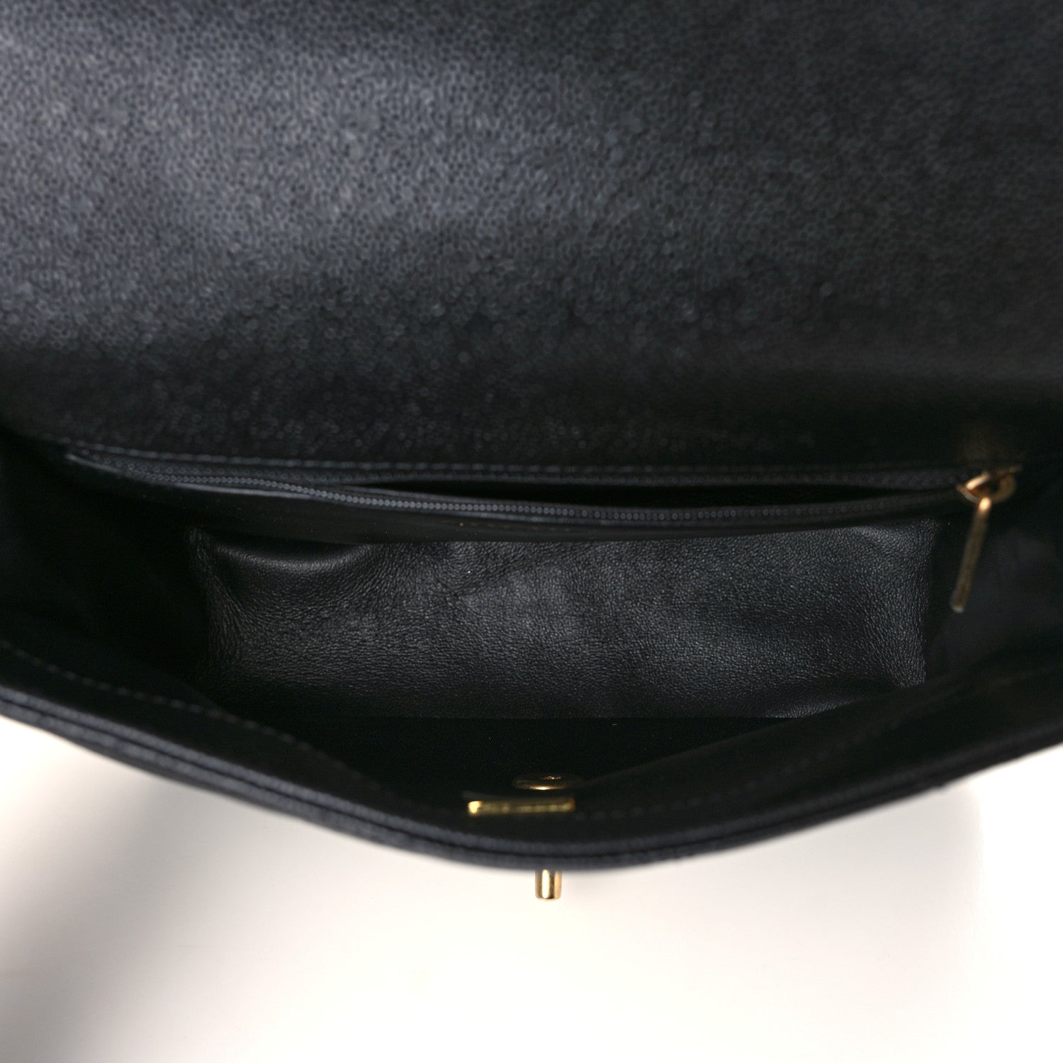 Chanel Caviar Quilted Sweetheart Flap Black 8 of 19
