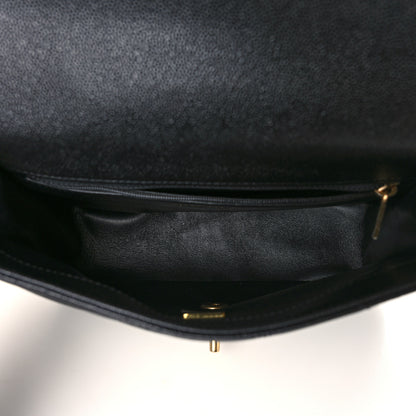 Chanel Caviar Quilted Sweetheart Flap Black 8 of 19