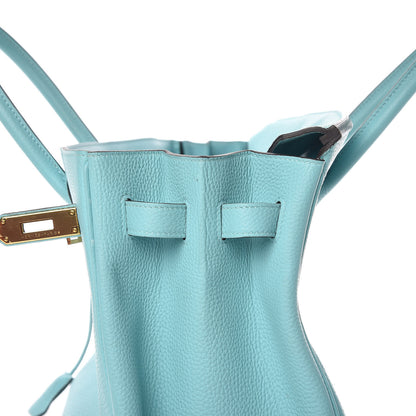 Hermes Togo Birkin 35 Bleu Atoll 25 of 48