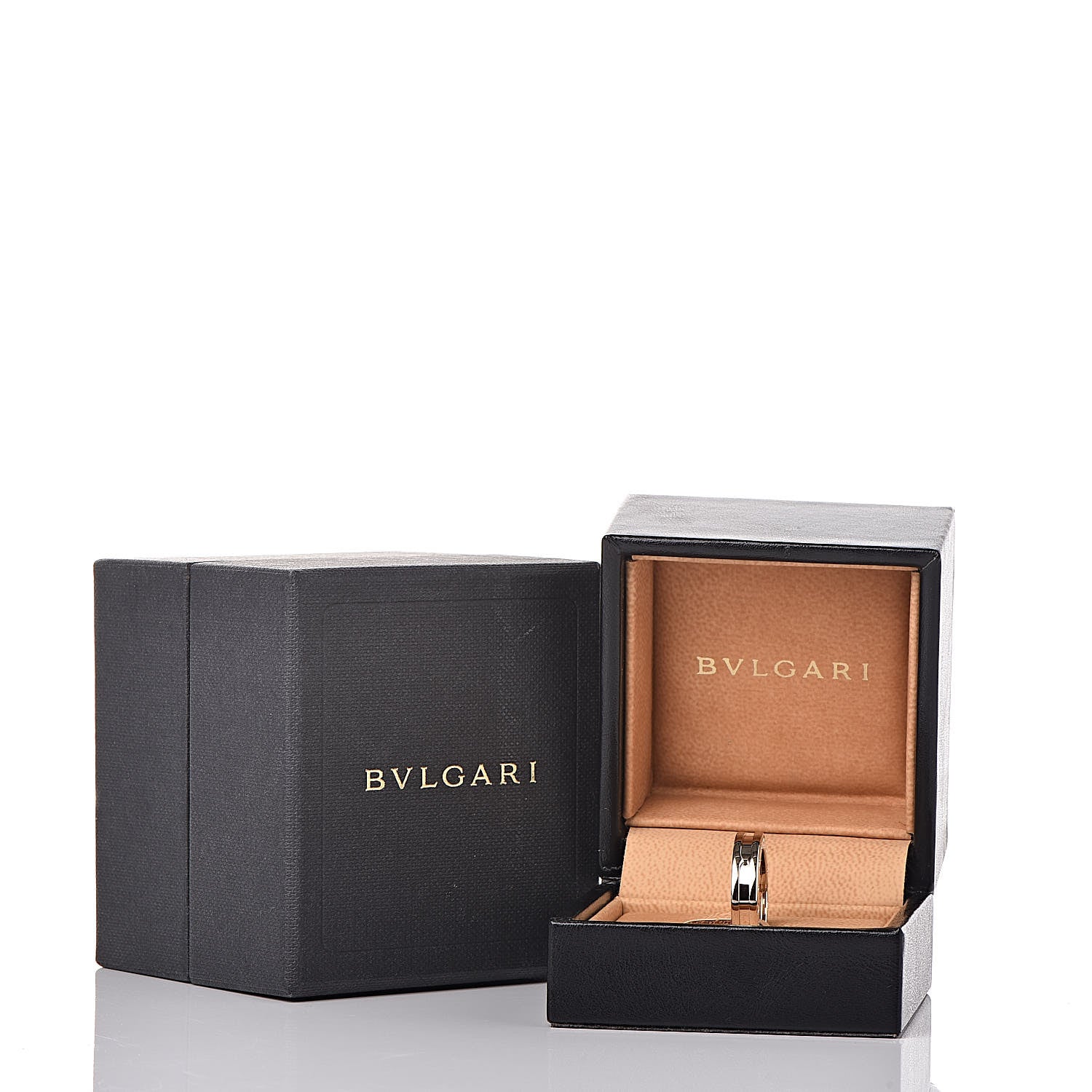 Bulgari 18K White Gold B.Zero1 One-Band Ring 51 5.75 6 of 6