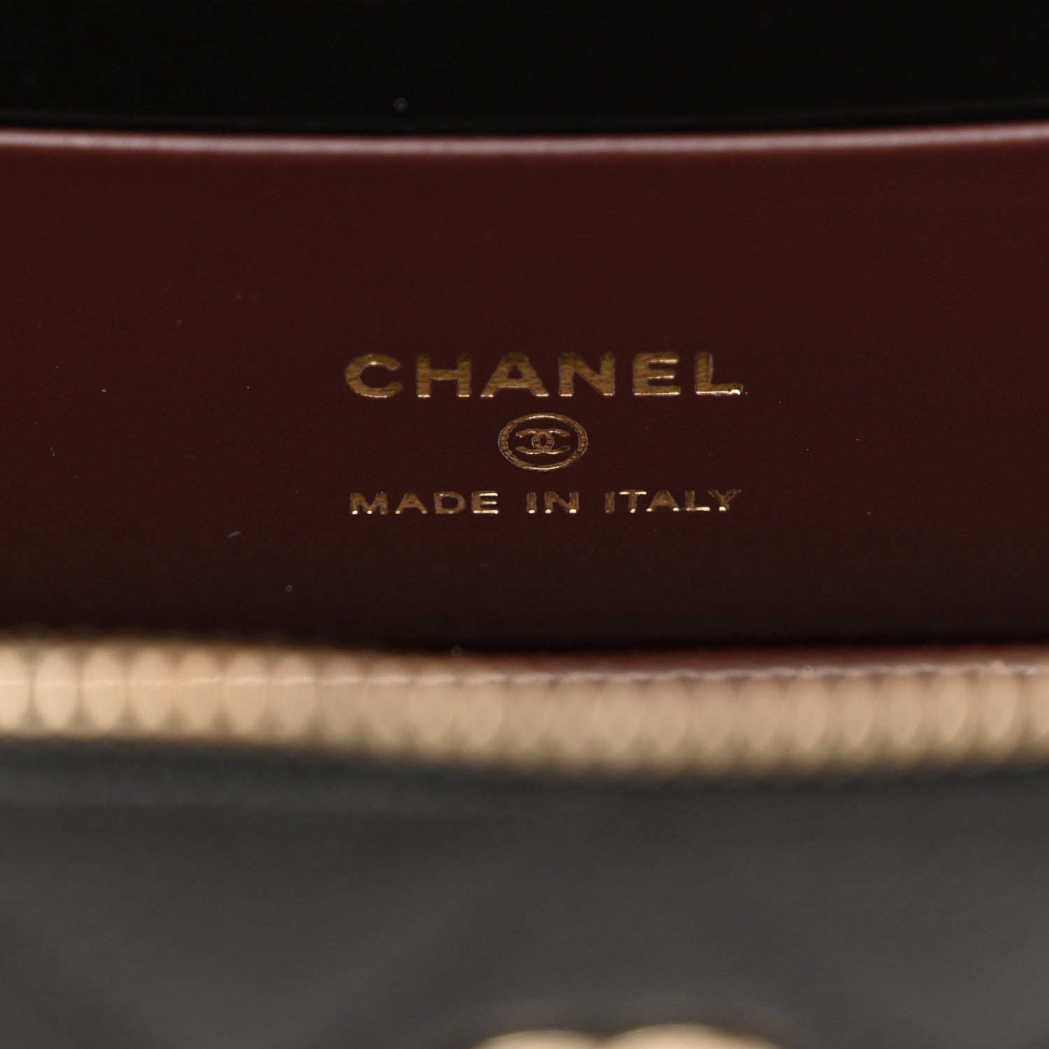 Chanel Caviar Quilted Small Vanity Case With Chain Black 6 of 11