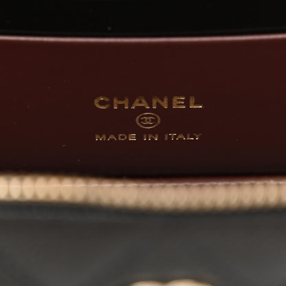 Chanel Caviar Quilted Small Vanity Case With Chain Black 6 of 11