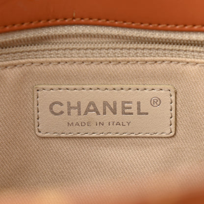 Chanel Vinyl Quilted In The Business North South Tote Orange 11 of 27