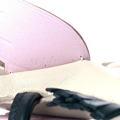 Hermes Milo Lambskin Grigri Rodeo Pegase Horse Bag Charm PM Nata Mauve Sylvestre Vert Cypress 3 of 6