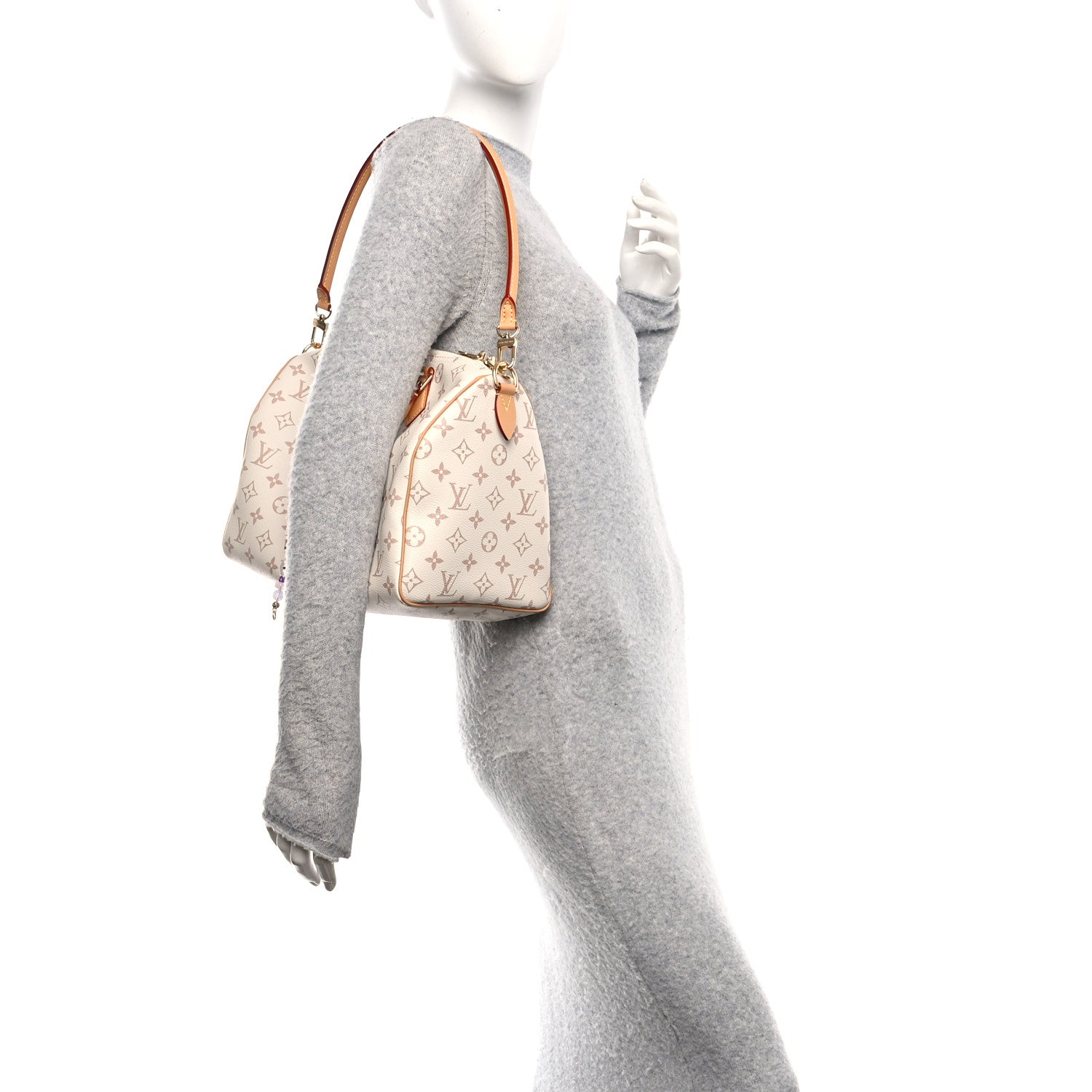 Louis Vuitton Monogram Dune Lucky Speedy Soft 30 Pink 2 of 10