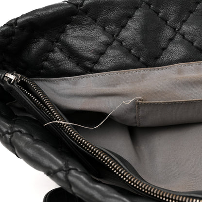 Chanel Calfskin Ultimate Stitch Shopping Tote Black 12 of 13
