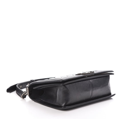 Chanel Calfskin Quilted Medium Boy Flap Black 4 of 11