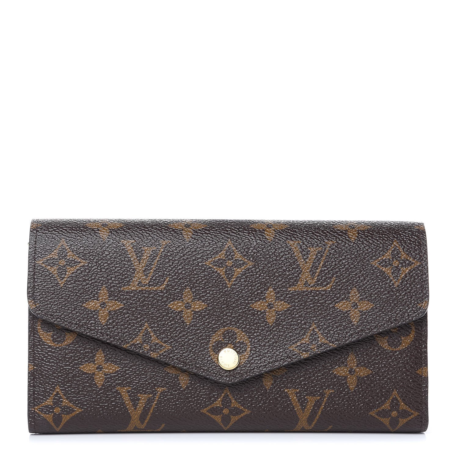 Louis Vuitton Monogram Sarah Wallet NM 1 of 9