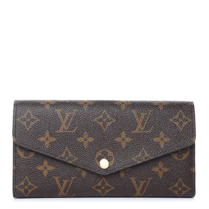 Louis Vuitton Monogram Sarah Wallet NM 1 of 9