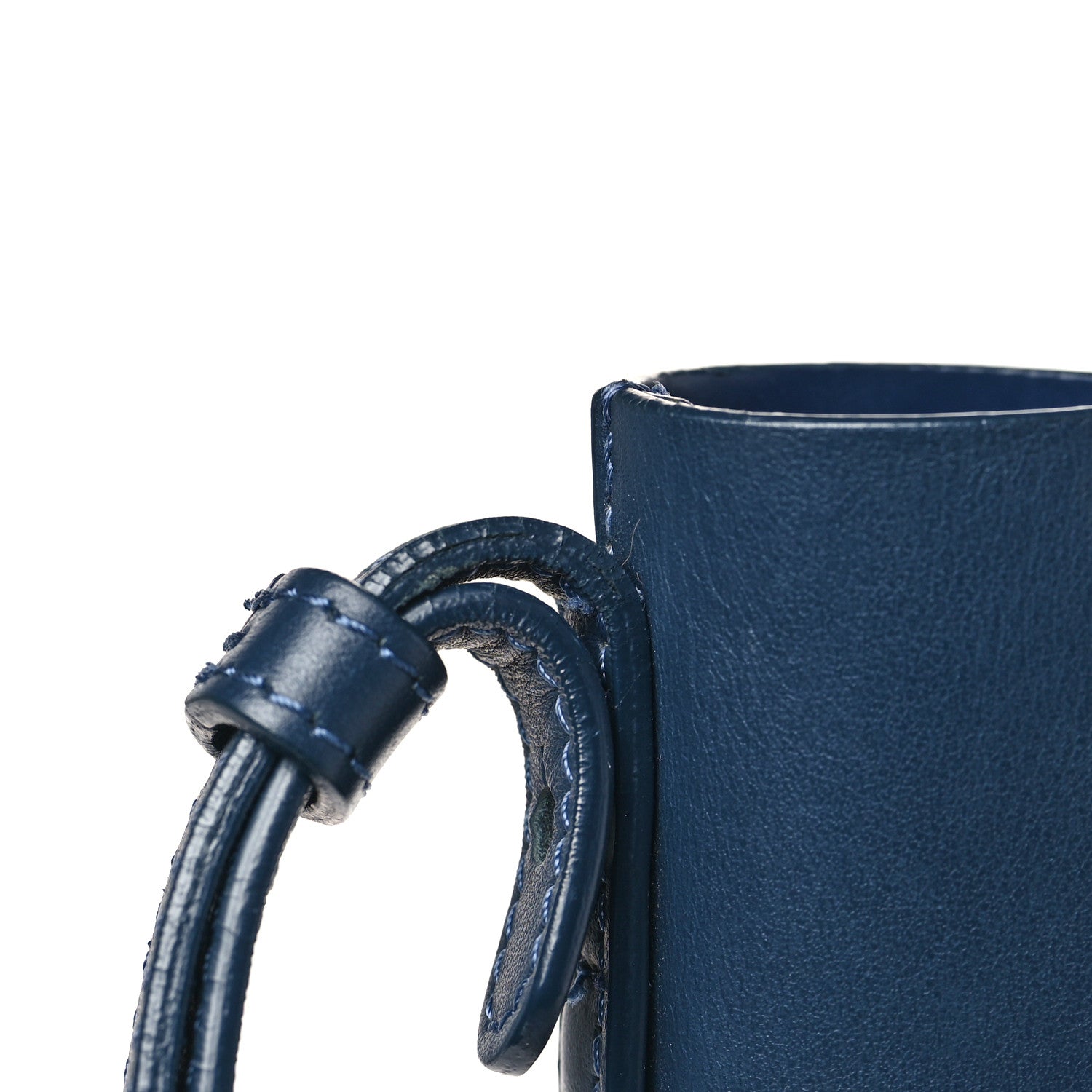 Mansur Gavriel Calfskin Bucket Bag Blu 11 of 11