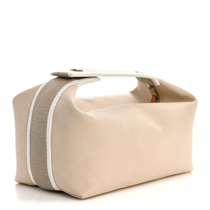 Hermes Canvas Small Bride-A-Brac Pouch Natural 3 of 6