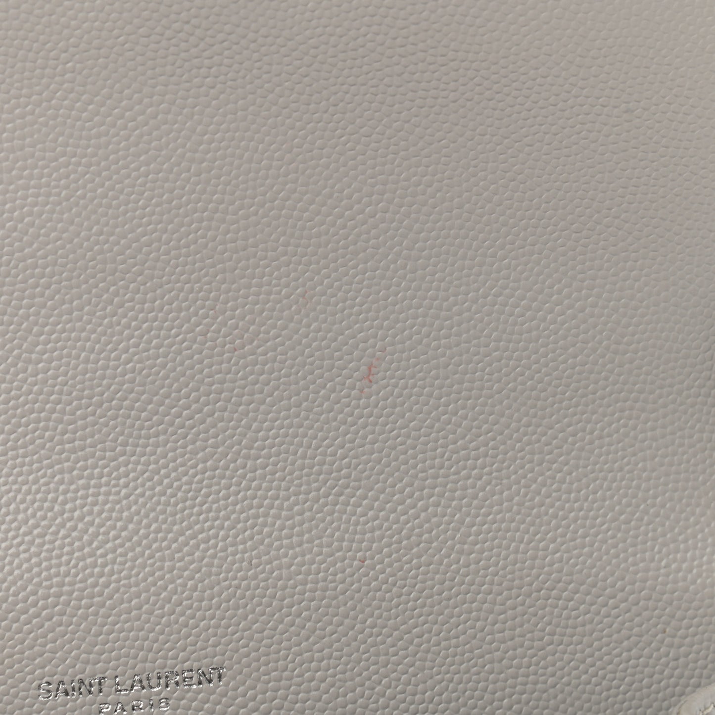 Grain De Poudre Textured Mixed Matelasse Medium Triquilt Monogram Satchel Granite