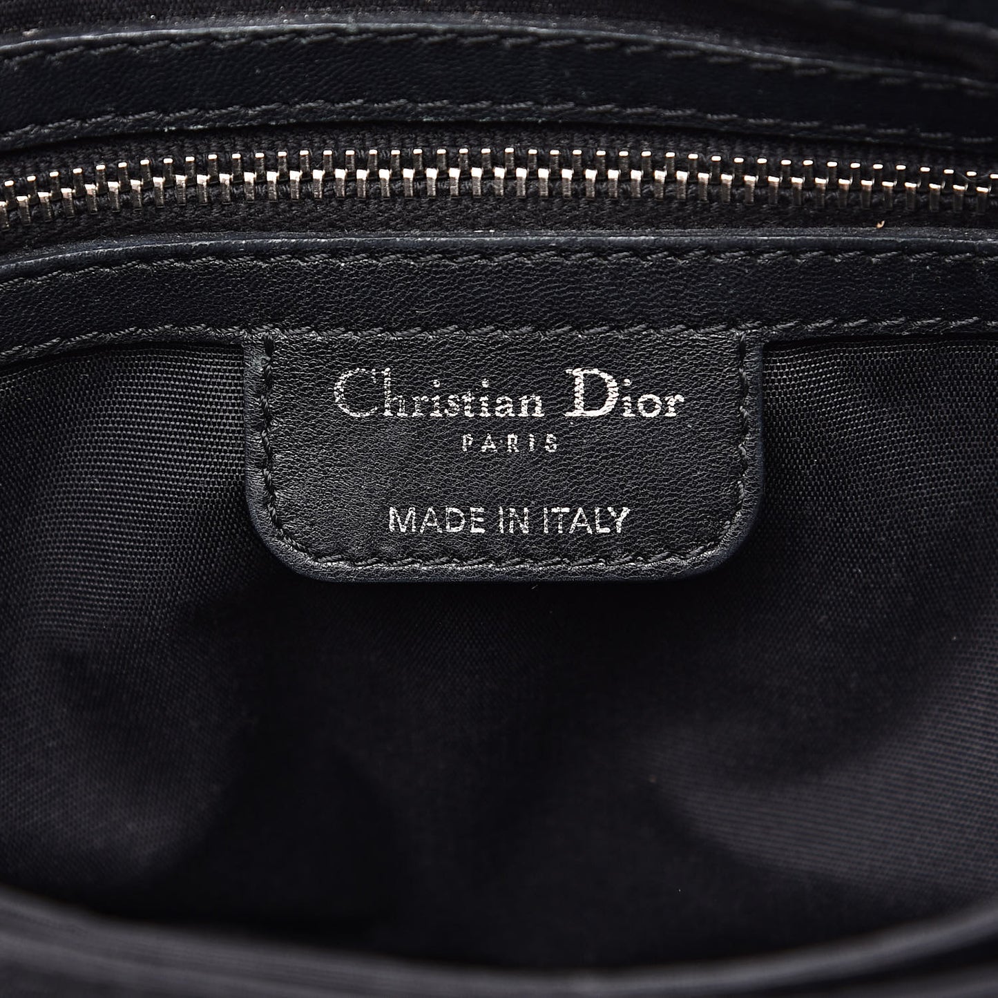 Lambskin Cannage New Lock Flap Black