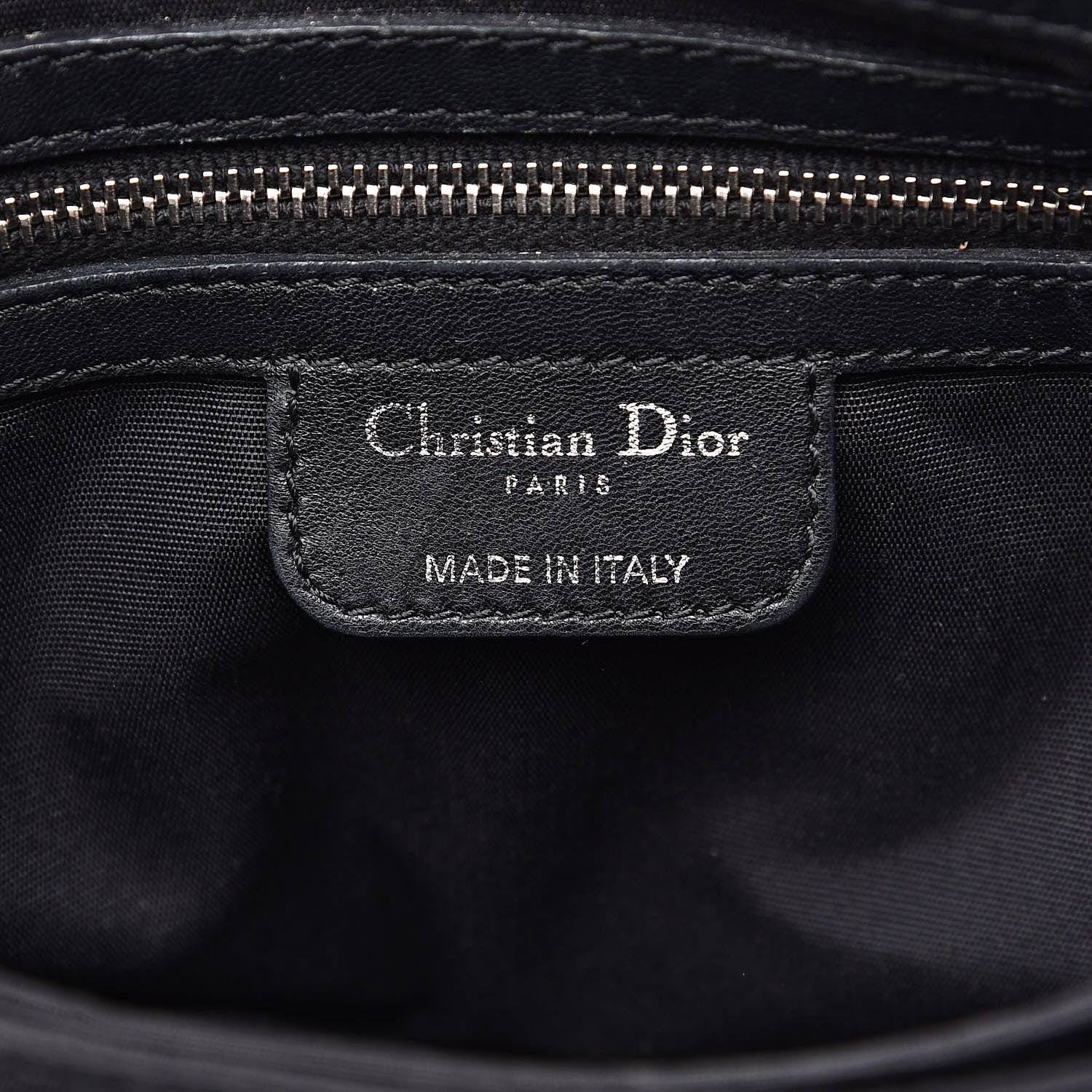 Christian Dior Lambskin Cannage New Lock Flap Black 6 of 16