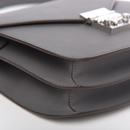 MCM Park Avenue Calfskin Small Patricia Crossbody Bag Charcoal 8 of 9