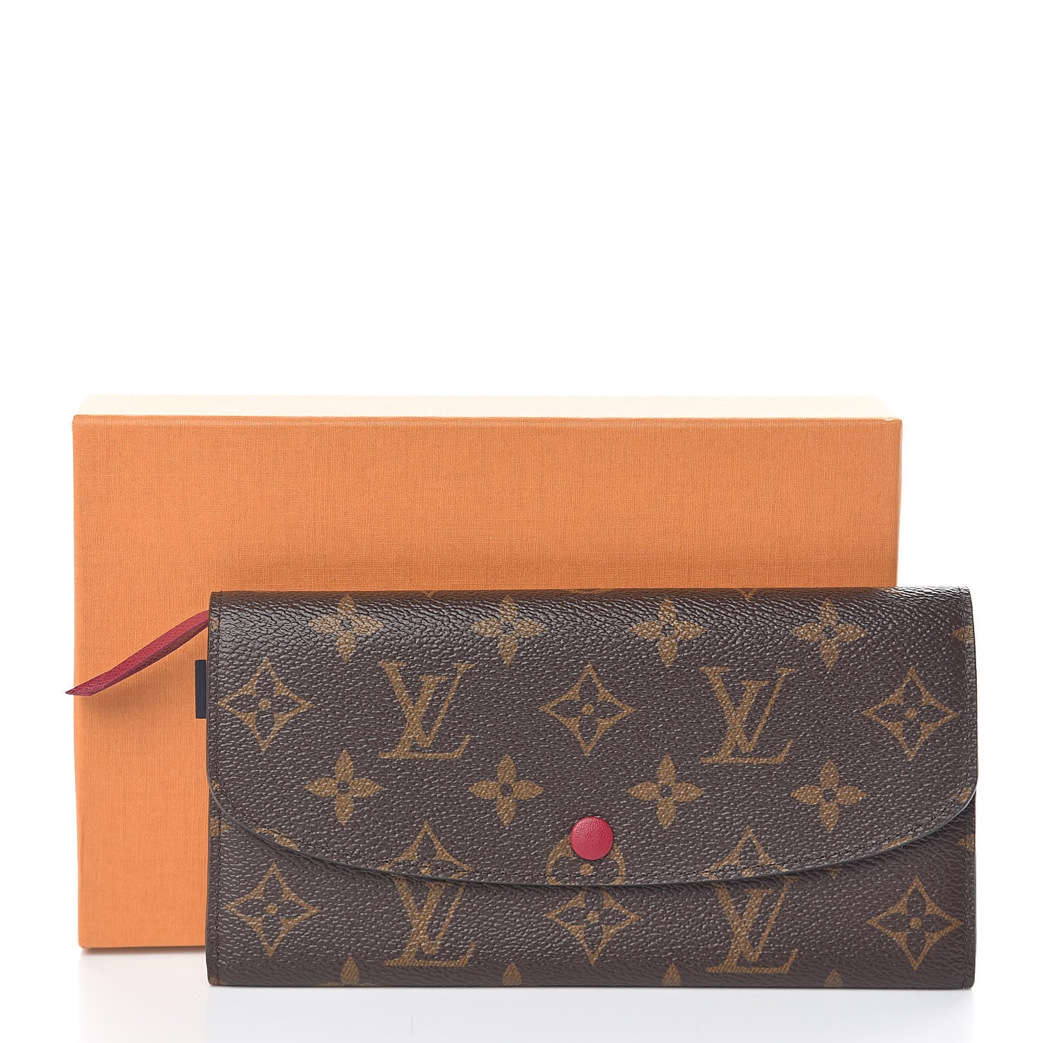 Louis Vuitton Monogram Emilie Wallet Fuchsia 7 of 7