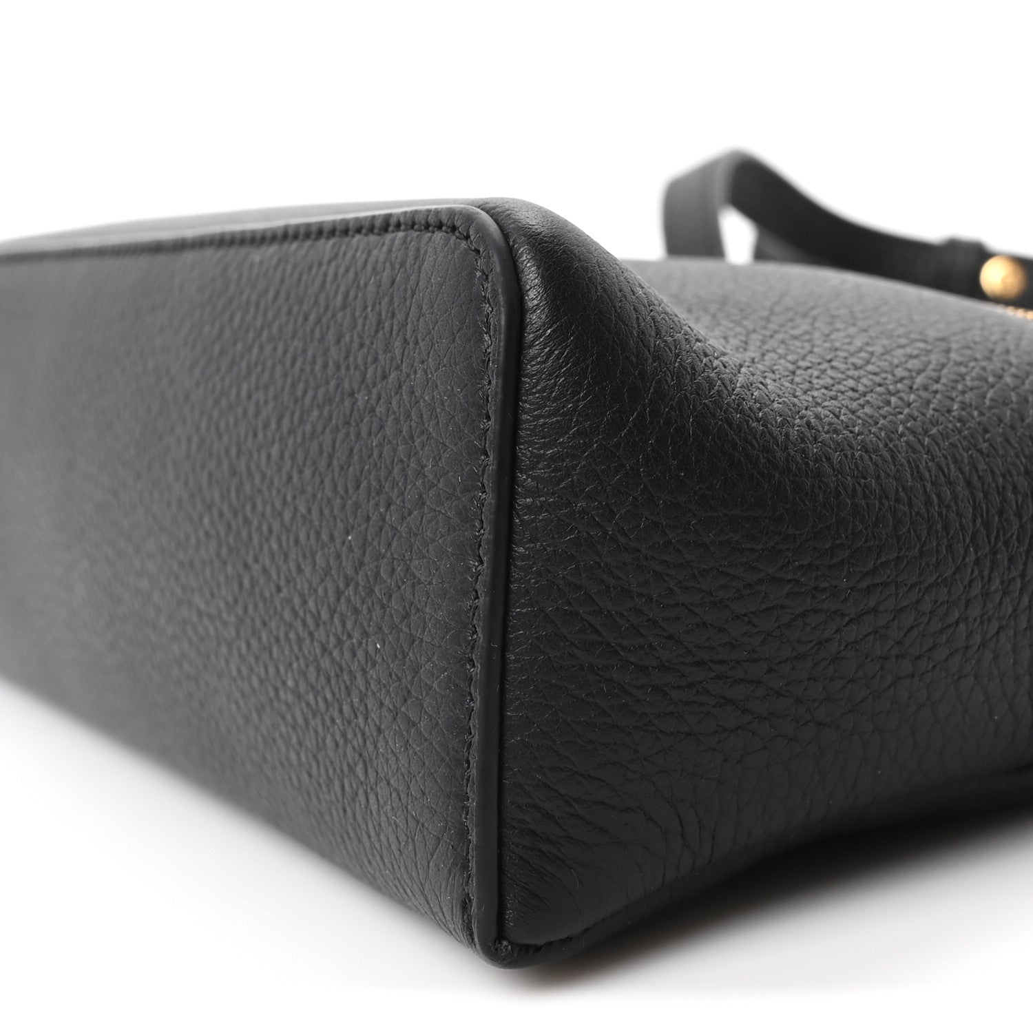 Loro Piana Grained Calfskin L19 Extra Pocket Pouch Black 9 of 9