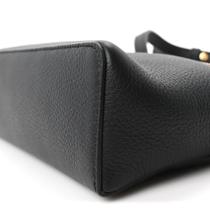 Loro Piana Grained Calfskin L19 Extra Pocket Pouch Black 9 of 9