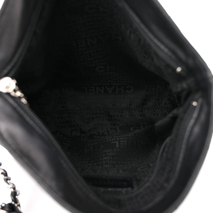 Chanel Lambskin Stitched Medium Ultimate Soft Tote Black 5 of 13