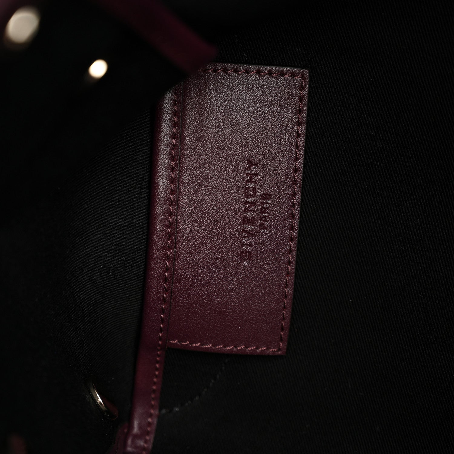 Givenchy Canvas Medium Bond Shopper Tote Aubergine 7 of 12