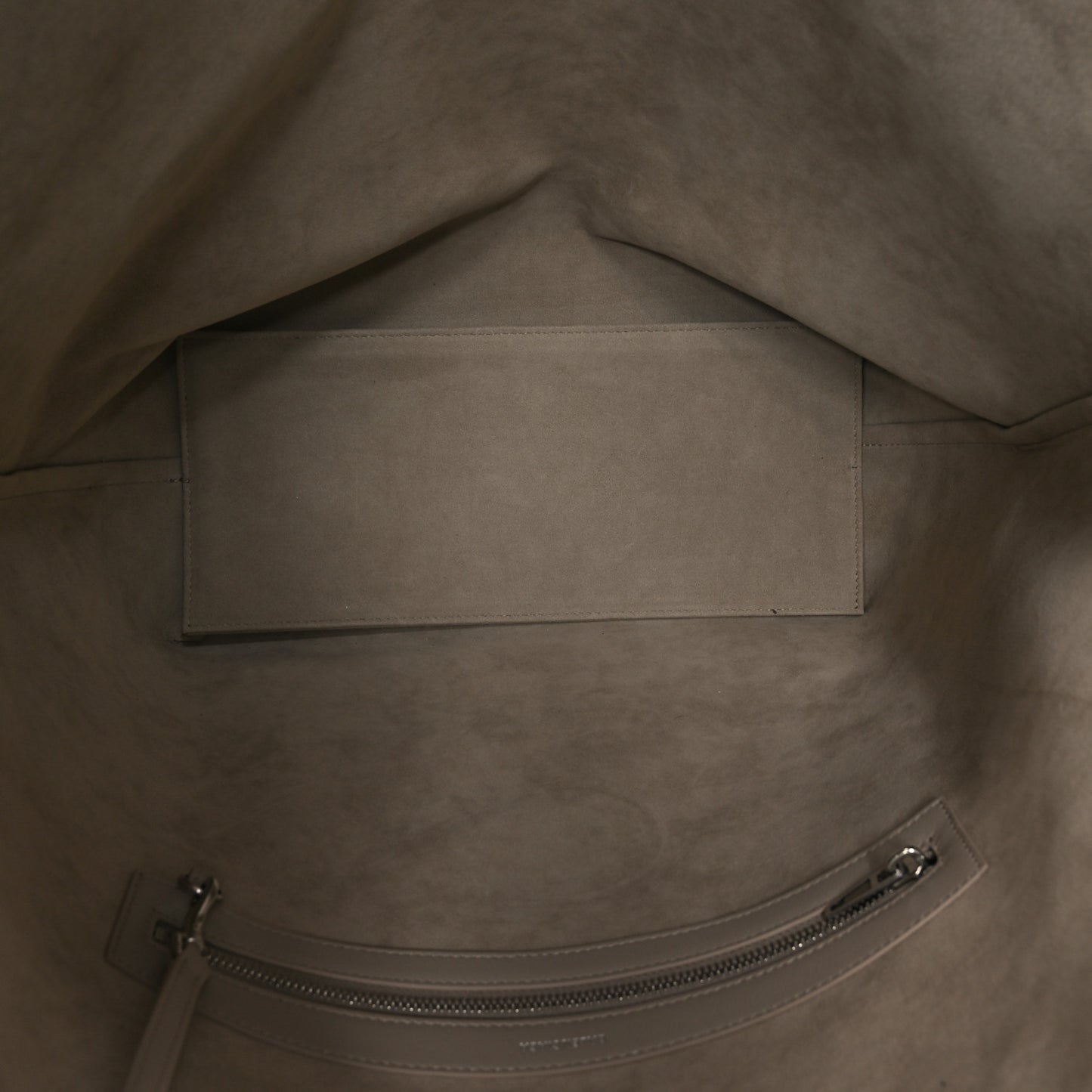 Smooth Calfskin Mary Kate Tote Taupe