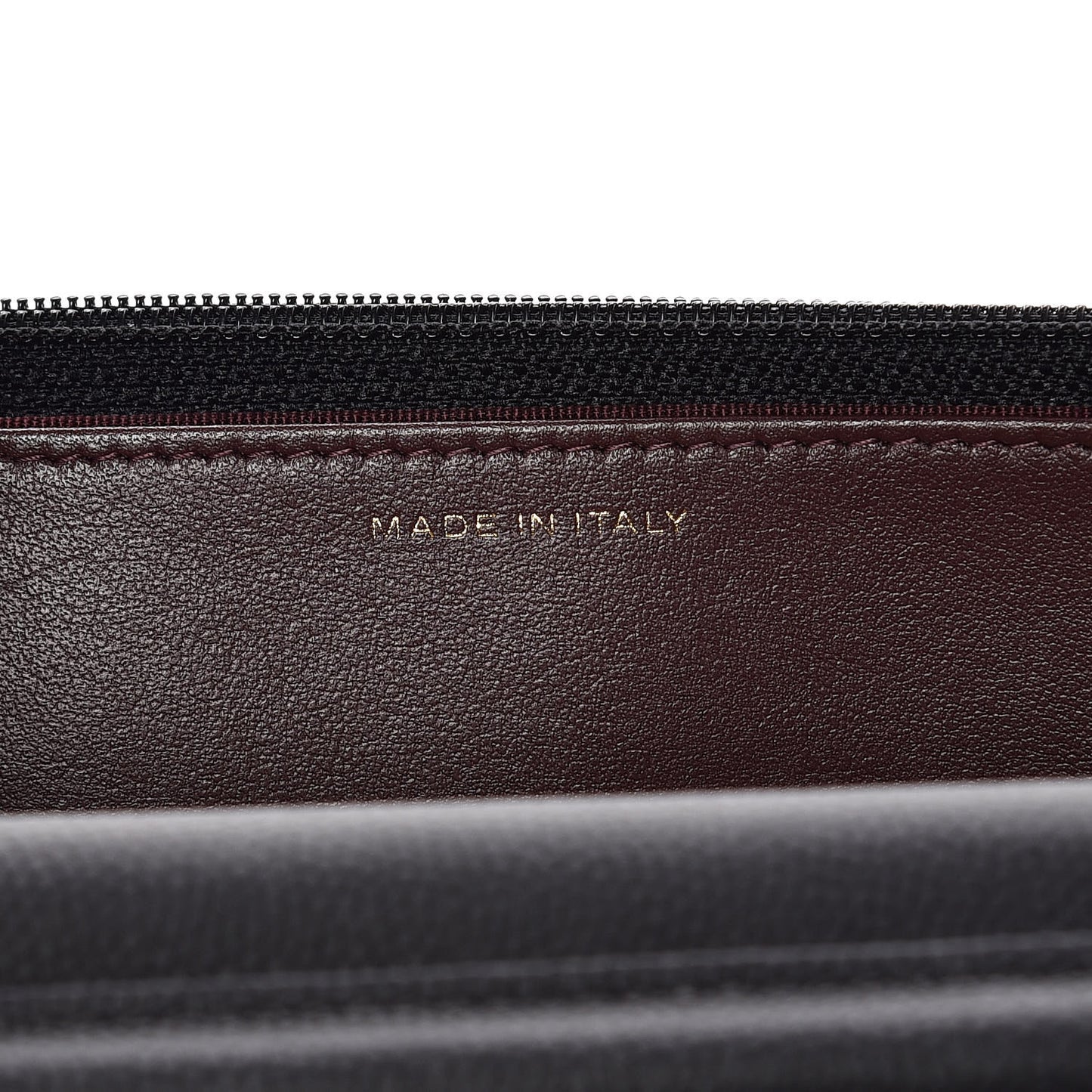Caviar Chevron Quilted Wallet On Chain WOC Black