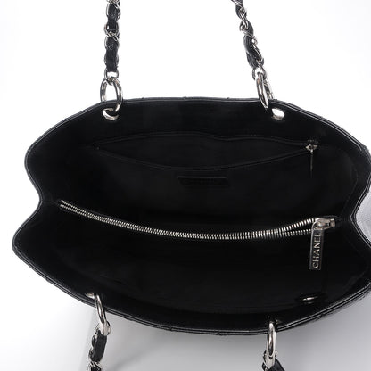Chanel Caviar Quilted Grand Shopping Tote GST Black 5 of 7