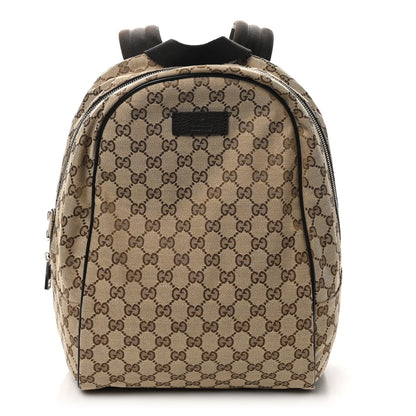 Gucci Monogram Travel Backpack Dark Brown 1 of 10