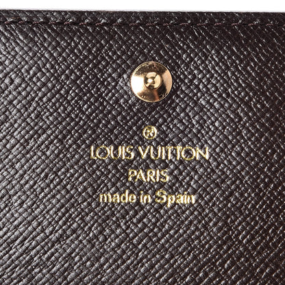 Louis Vuitton Damier Ebene Porte-Monnaie Tresor Wallet 7 of 8