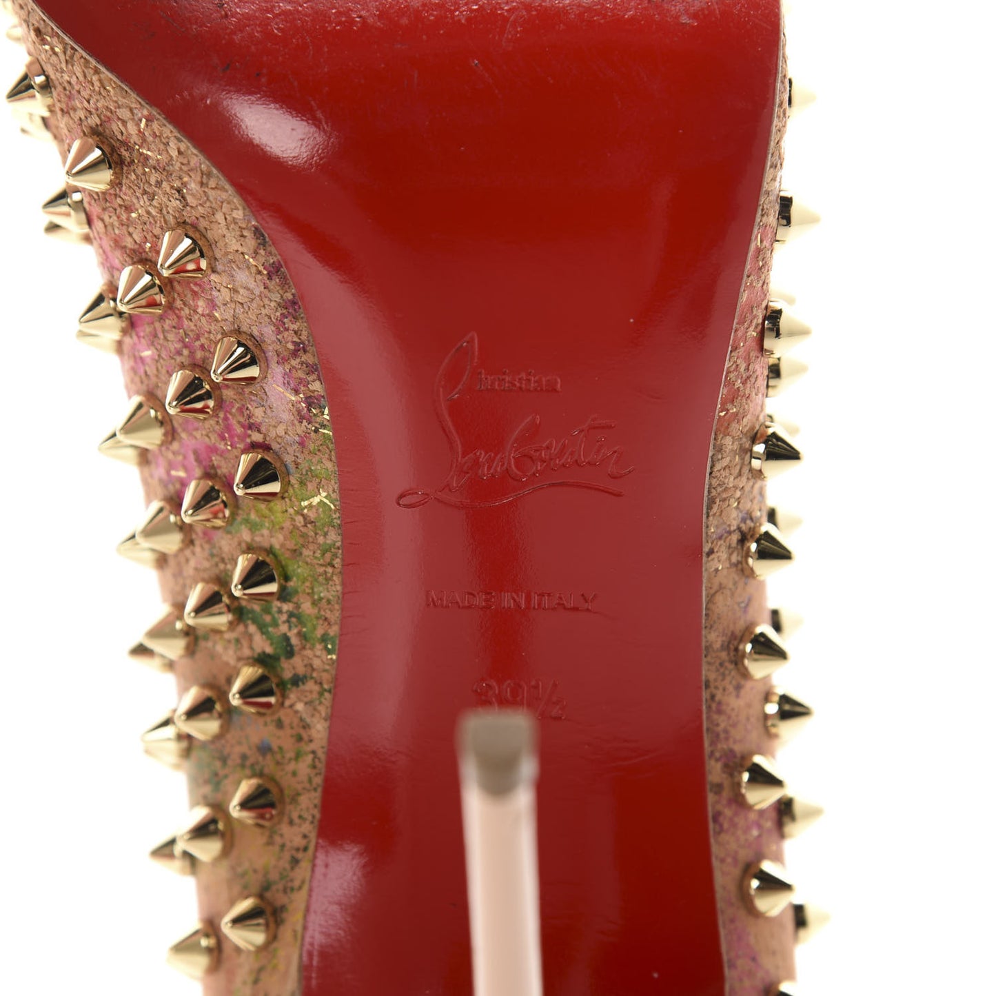 Cork Patent Bloom Print Follies Spikes 100 Pumps 39.5 Version Multicolor