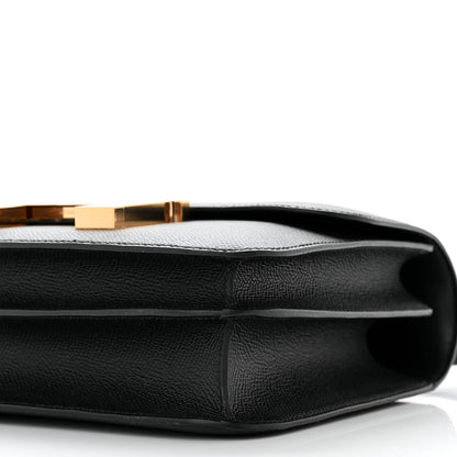 Hermes Epsom Constance 24 Black 10 of 14