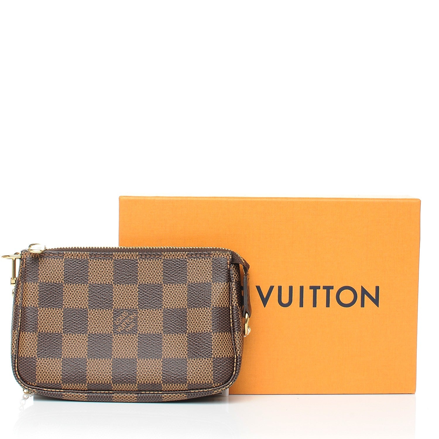Louis Vuitton Damier Ebene Mini Pochette Accessories 8 of 8