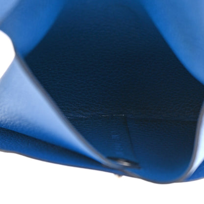 Hermes Evercolor Bastia Coin Purse Bleu Frida 5 of 8